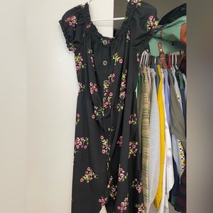 Cute floral jumpsuit
